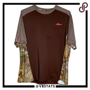 ‎Large Habit Brown-Camo SS Hunting Shirt